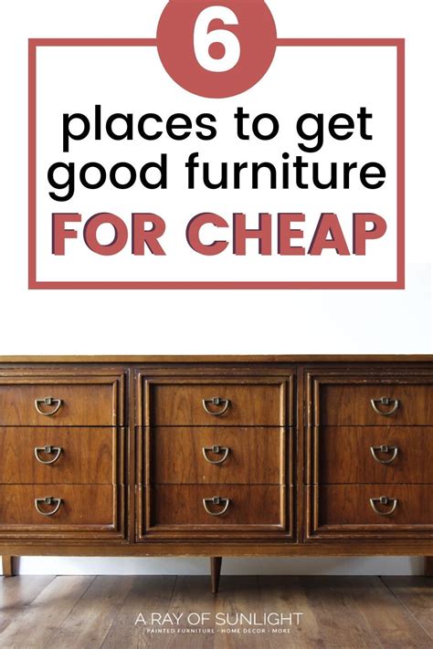Good Places To Get Furniture
